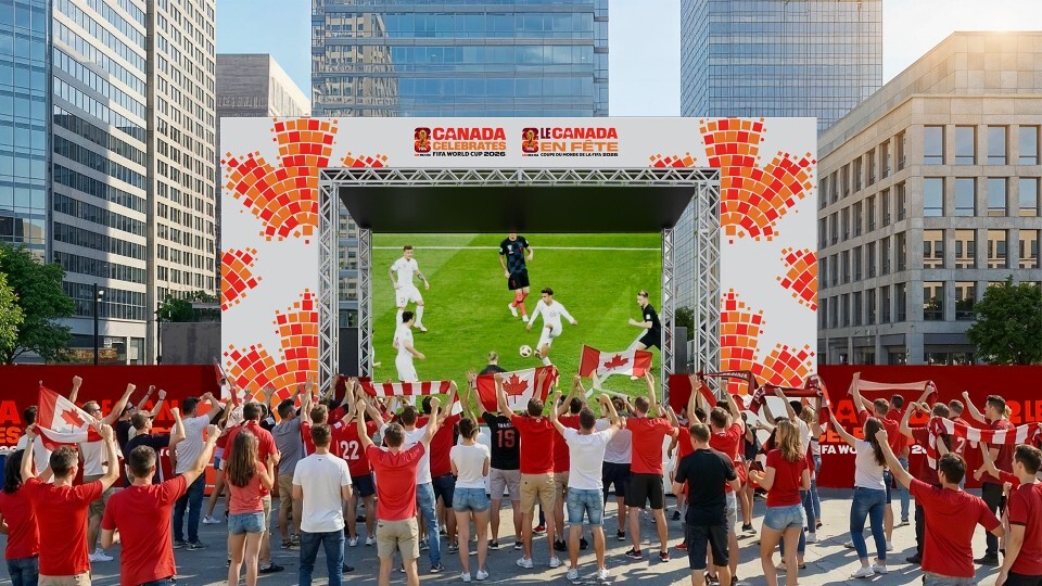 Watch FIFA World Cup 2026™ in Kingston: Canada Celebrates Fan Zone
